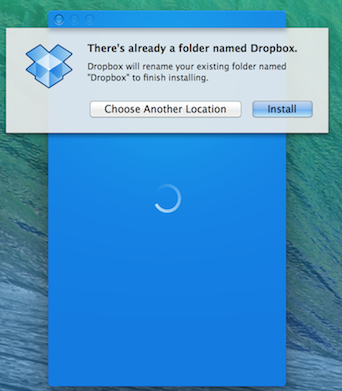 relink dropbox mac